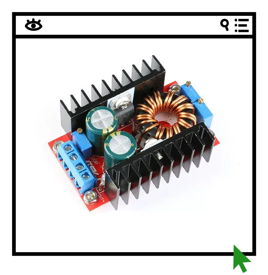 80W Automatic Voltage Boosting and Stabilizing Power Supply Module DC10-35 to 1-35V Constant Current and Voltage
80W Automatic Voltage Boosting and Stabilizing Power Supply Module DC10-35 to 1-35V Constant Current and Voltage