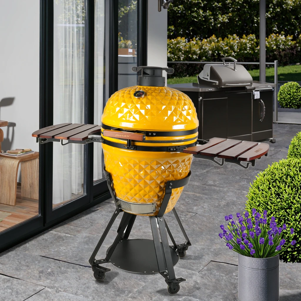 Auplex 21 "Жемчужная глазурь Пицца Керамический уголь Камадо Джо Большой курильщик Садовый барбекю Угольный гриль Зеленый барбекю Открытый гриль
Auplex 21 "Жемчужная глазурь Пицца Керамический уголь Камадо Джо Большой курильщик Садовый барбекю Угольный гриль Зеленый барбекю Открытый гриль