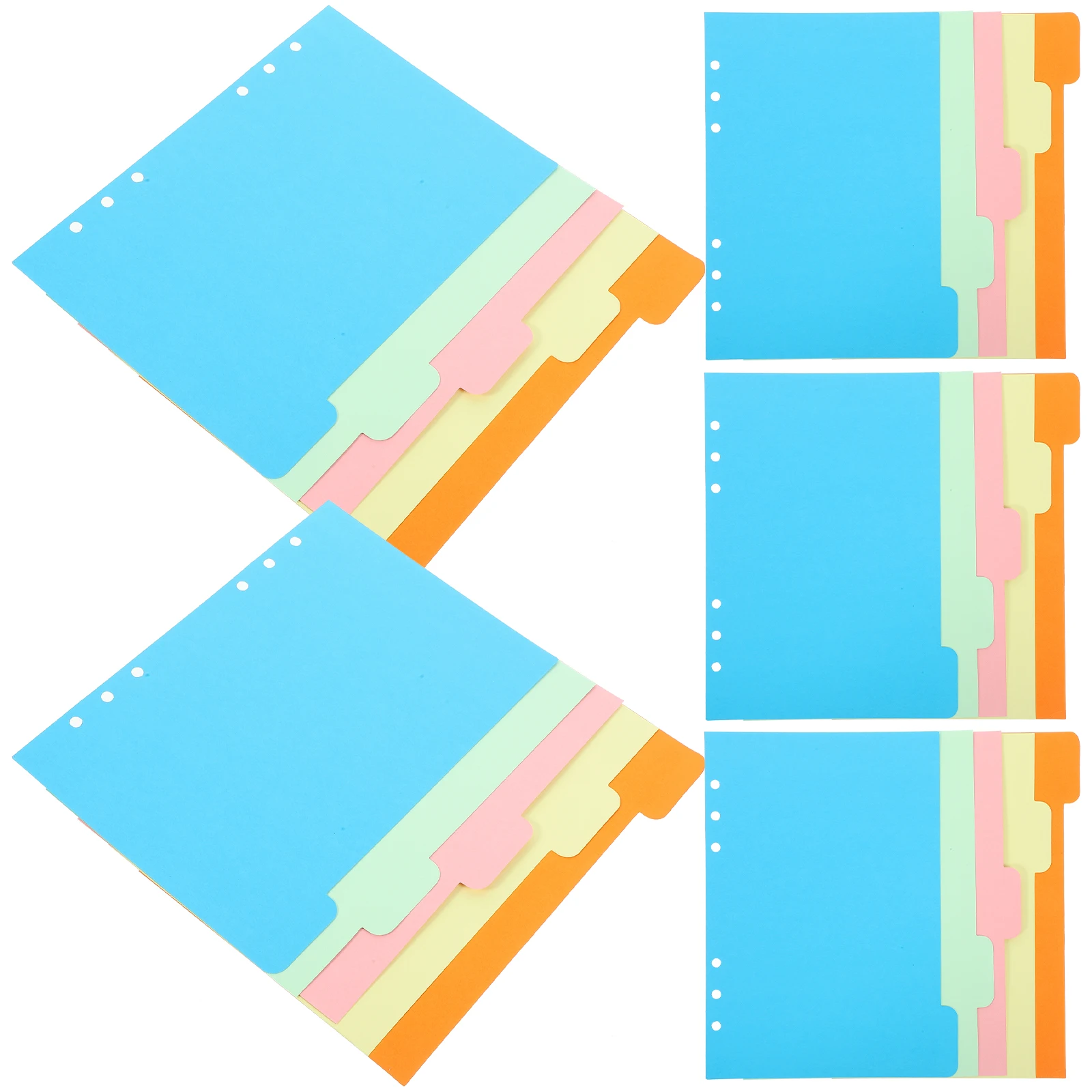 15 Pcs A5 Colored Index Dividers Notebook Separating Pages Classified Labels Page Markers Binder Tabs Notebooks Files Books
15 Pcs A5 Colored Index Dividers Notebook Separating Pages Classified Labels Page Markers Binder Tabs Notebooks Files Books