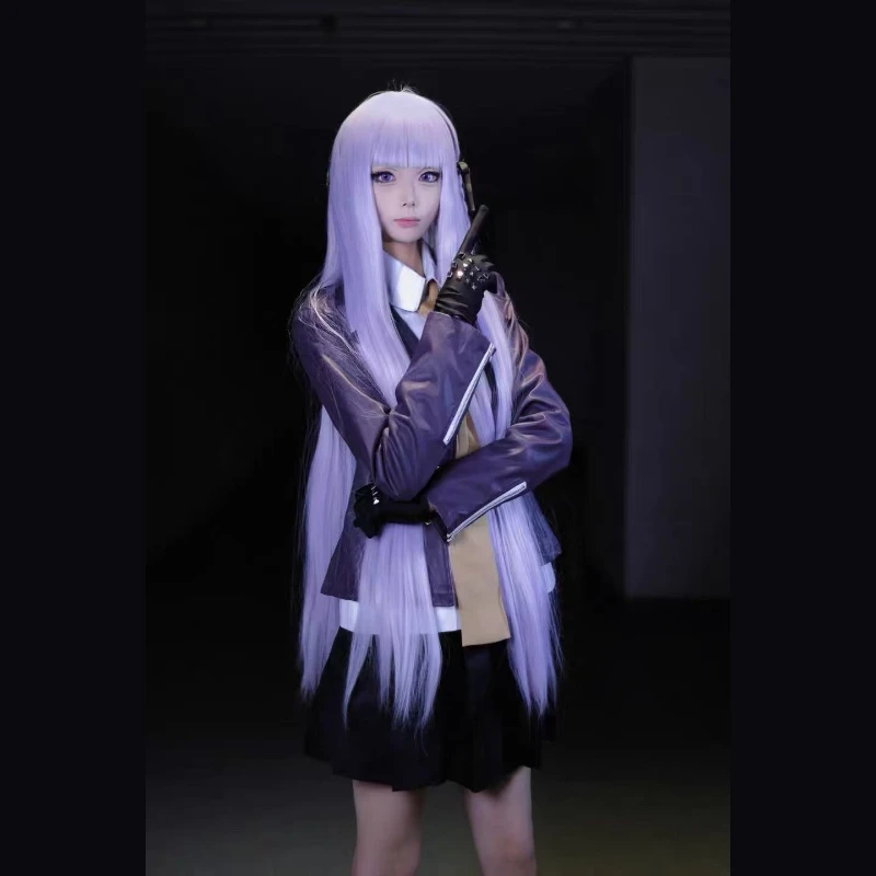 Anime Danganronpa Cosplay Costume Kirigiri Kyoko JK Uniform Halloween Women's Party Performance Costumes Pleated Skirt Outfit
Anime Danganronpa Cosplay Costume Kirigiri Kyoko JK Uniform Halloween Women's Party Performance Costumes Pleated Skirt Outfit