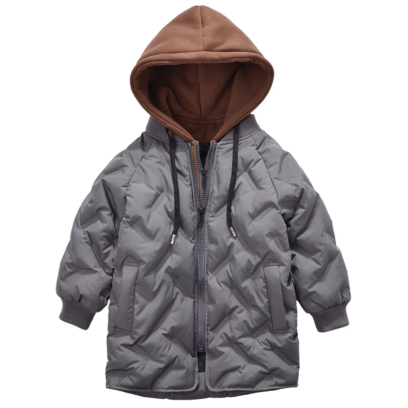 Children Winter Jacket Double Zipper Hooded Patchwork Cotton Padded Coats Kids Teenager Thicken Warm Parkas Outerwear
Children Winter Jacket Double Zipper Hooded Patchwork Cotton Padded Coats Kids Teenager Thicken Warm Parkas Outerwear