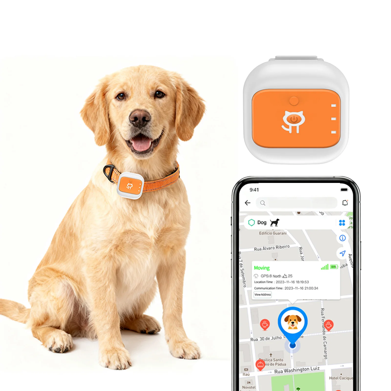 Умный GPS-трекер для домашних животных: электронный ошейник-ограждение для собак и кошек с отслеживанием в реальном времени и функцией SOS-оповещения
Умный GPS-трекер для домашних животных: электронный ошейник-ограждение для собак и кошек с отслеживанием в реальном времени и функцией SOS-оповещения