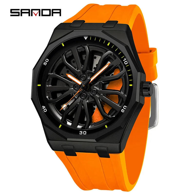 SANDA & New Wheel Series Watch Hollow Rotating Luminous Student Watch Luminous Quartz Watch
SANDA & New Wheel Series Watch Hollow Rotating Luminous Student Watch Luminous Quartz Watch