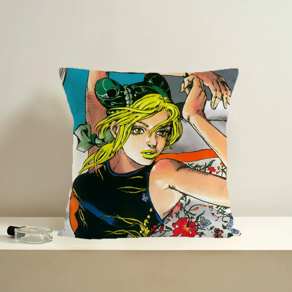 Anime Jolyne Cujoh Decorative Cushion Covers Living Room Ornamental Pillows Cover Home and Decoration Cushions Sofa Cases
Anime Jolyne Cujoh Decorative Cushion Covers Living Room Ornamental Pillows Cover Home and Decoration Cushions Sofa Cases