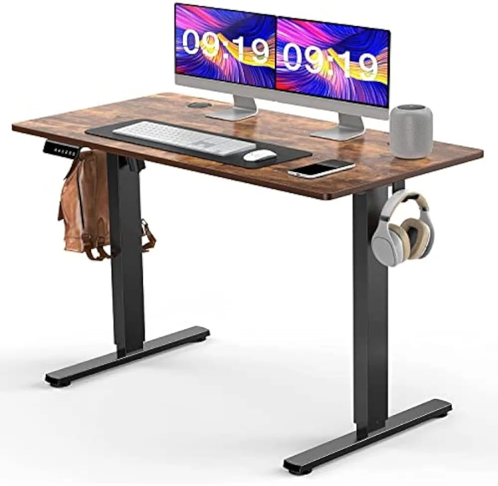 Standing Desk, 40 x 24 in Electric Height Adjustable Computer Desk Home Office Desks Sit Stand up Desk Computer Table with
Standing Desk, 40 x 24 in Electric Height Adjustable Computer Desk Home Office Desks Sit Stand up Desk Computer Table with