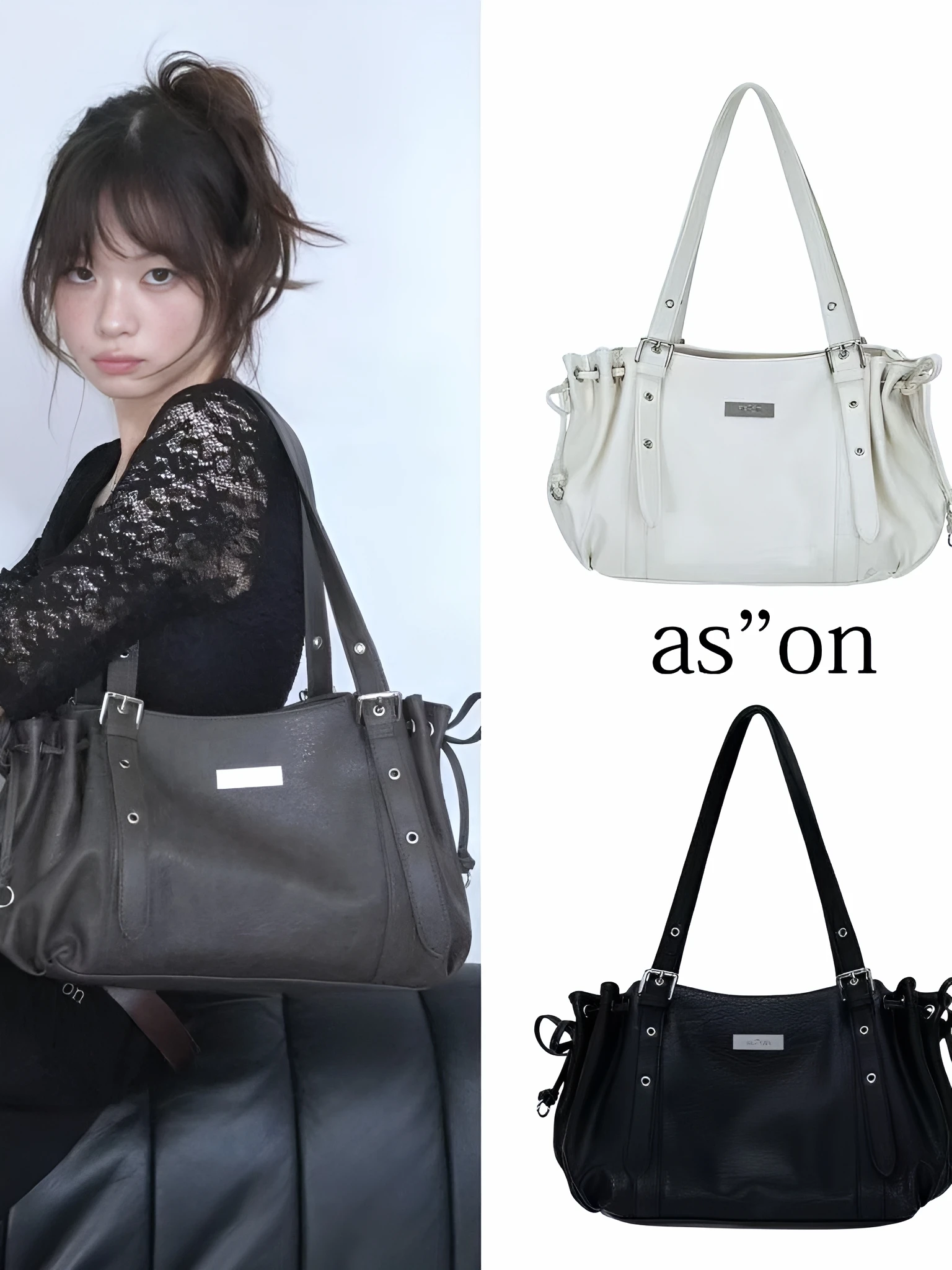 Cool Punk Motorcycle Bag for Girls Large Capacity Single Shoulder Crossbody Tote Bag Korean Style Soft Handbag Ladies Purse
Cool Punk Motorcycle Bag for Girls Large Capacity Single Shoulder Crossbody Tote Bag Korean Style Soft Handbag Ladies Purse