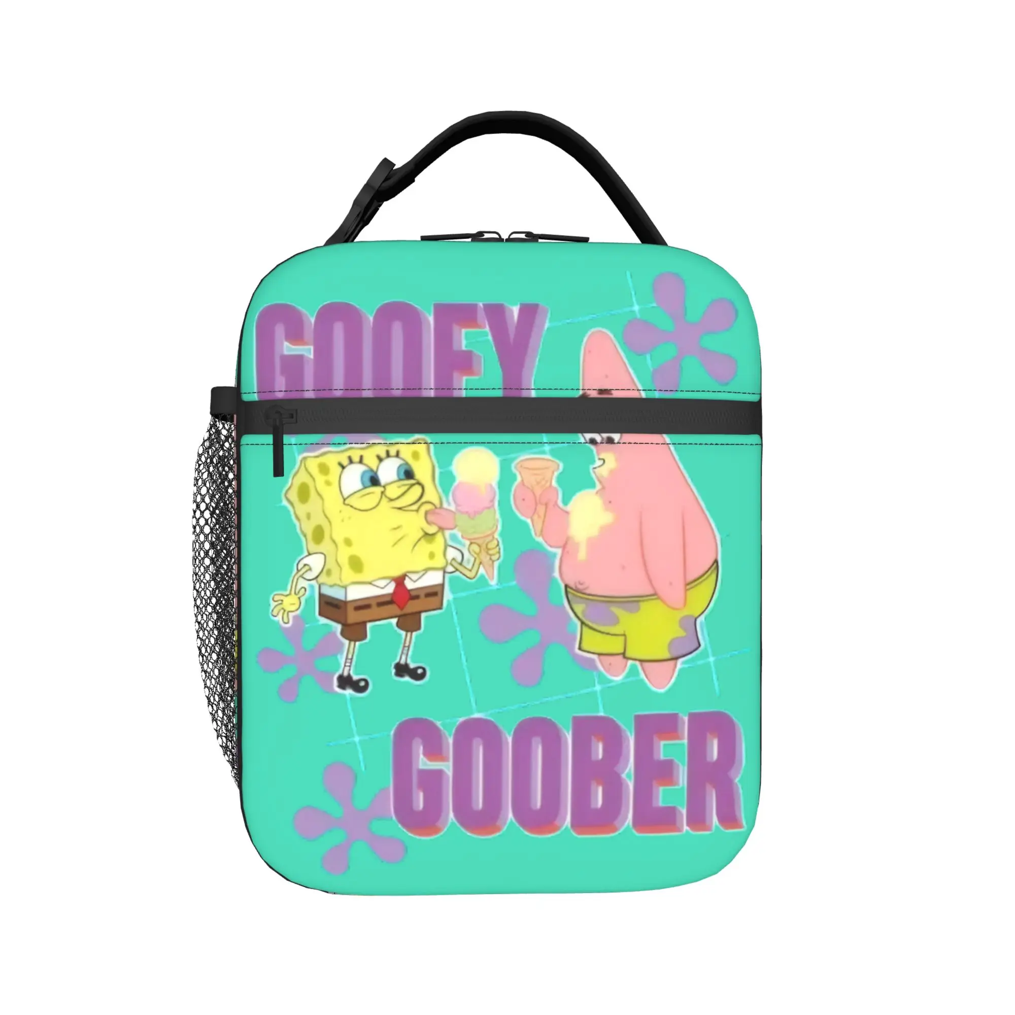 Custom S-Sponges Anime Bobes Insulated Lunch Bags for Outdoor Picnic Cartoon Leakproof Thermal Cooler Bento Box Men Women
Custom S-Sponges Anime Bobes Insulated Lunch Bags for Outdoor Picnic Cartoon Leakproof Thermal Cooler Bento Box Men Women