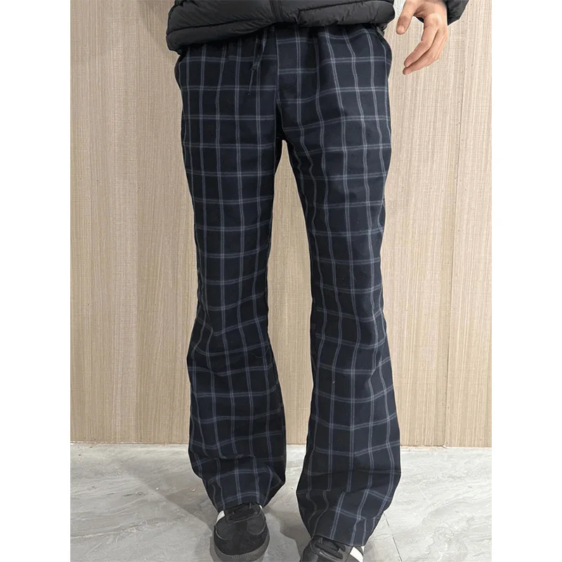 Vintage Men's American Slightly Flared Straight Loose Plaid Pants Men Personalized Checkered Business Trousers
Vintage Men's American Slightly Flared Straight Loose Plaid Pants Men Personalized Checkered Business Trousers