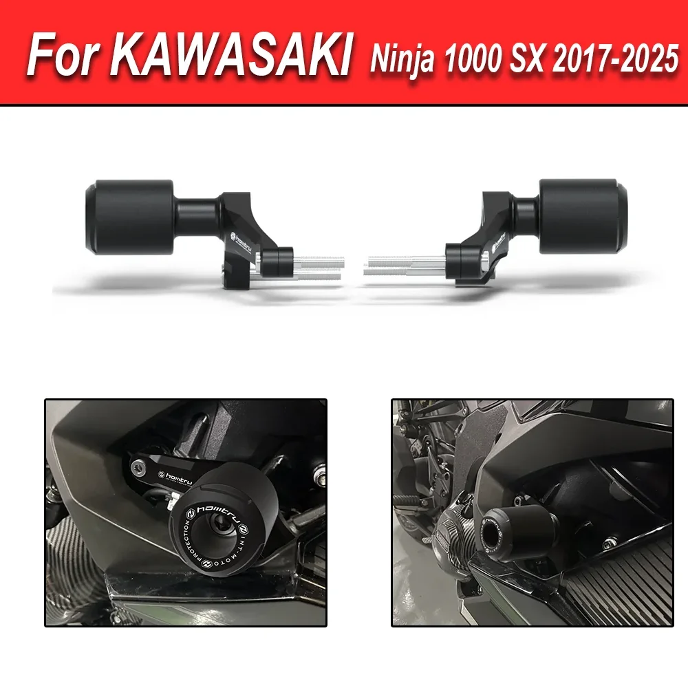 Motorcycle Frame Sliders Crash Protector Guard For Kawasaki Ninja 1000SX 2017 2018 2019 2020 2021 2022 2023 2024 2025
Motorcycle Frame Sliders Crash Protector Guard For Kawasaki Ninja 1000SX 2017 2018 2019 2020 2021 2022 2023 2024 2025