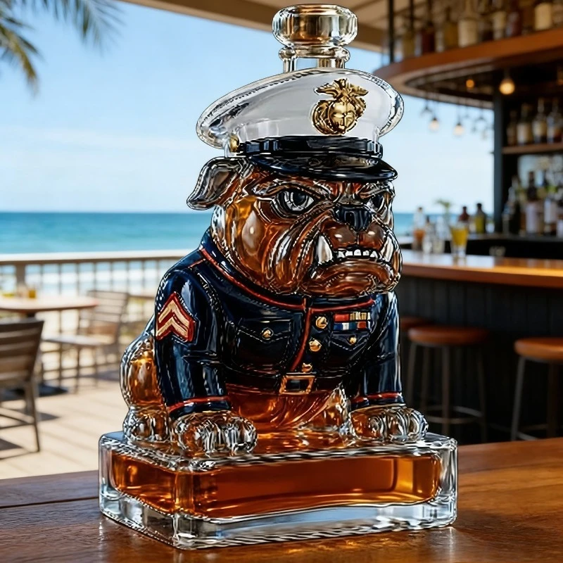 Best-selling new bottles Marine bulldog whiskey bottles and wine sets
Best-selling new bottles Marine bulldog whiskey bottles and wine sets