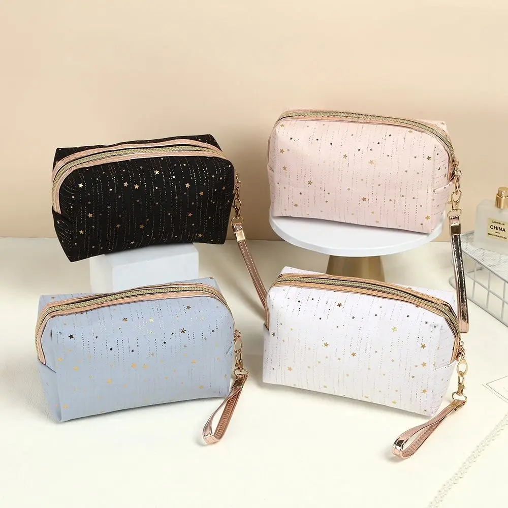 New Polyester Star Cosmetic Bag with Zipper Portable Cosmetic Bag Dustproof Multifunctional Wash Bag Makeup
New Polyester Star Cosmetic Bag with Zipper Portable Cosmetic Bag Dustproof Multifunctional Wash Bag Makeup