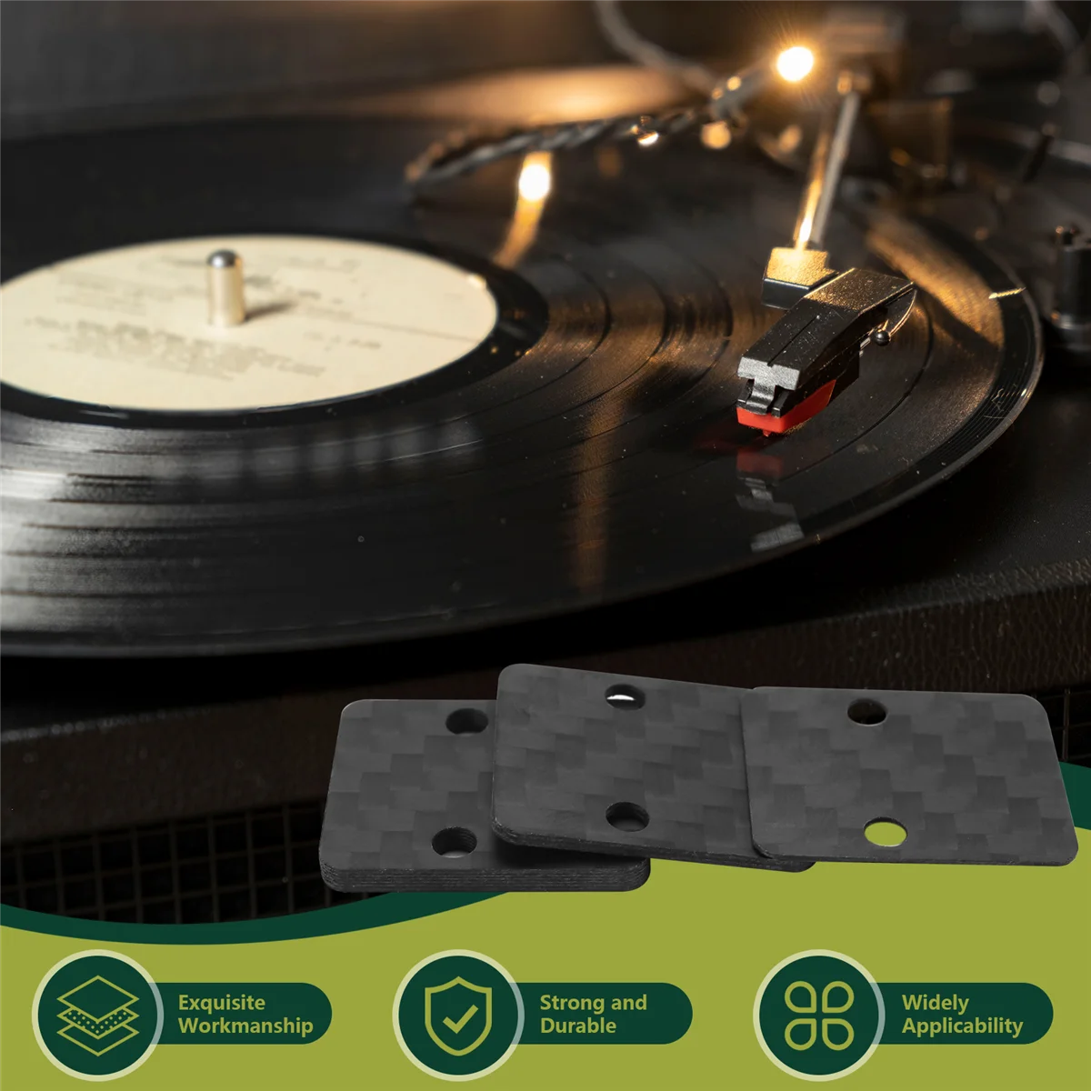 Efficient Cartridge Holder Gasket Vinyl Records Cartridge Carbon Fiber Gasket
Efficient Cartridge Holder Gasket Vinyl Records Cartridge Carbon Fiber Gasket