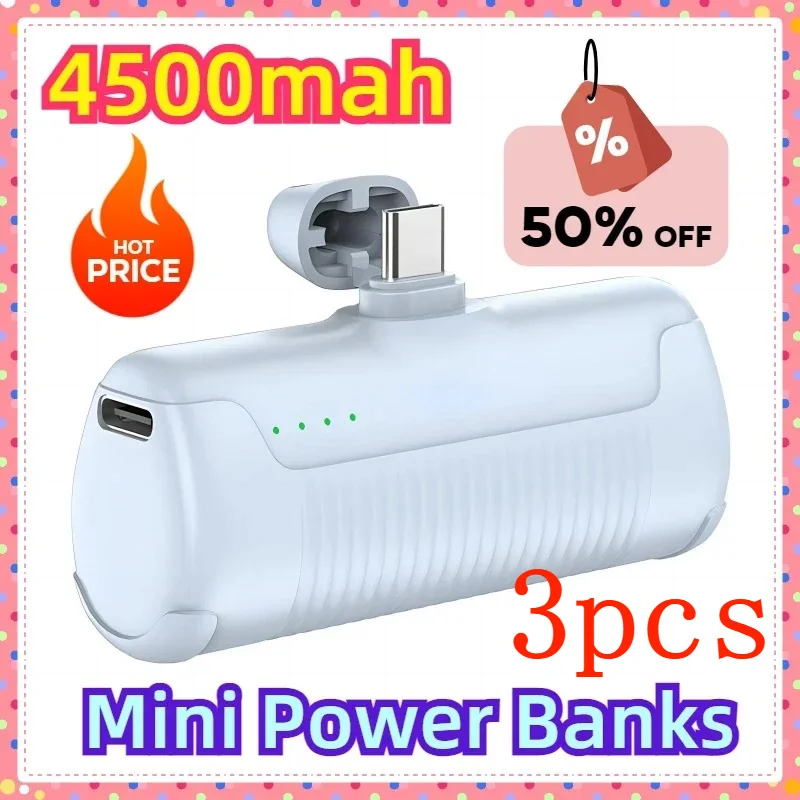 4500mah Mini Power Banks For Iphone 15 Built-in Plug Portable Power Bank
4500mah Mini Power Banks For Iphone 15 Built-in Plug Portable Power Bank