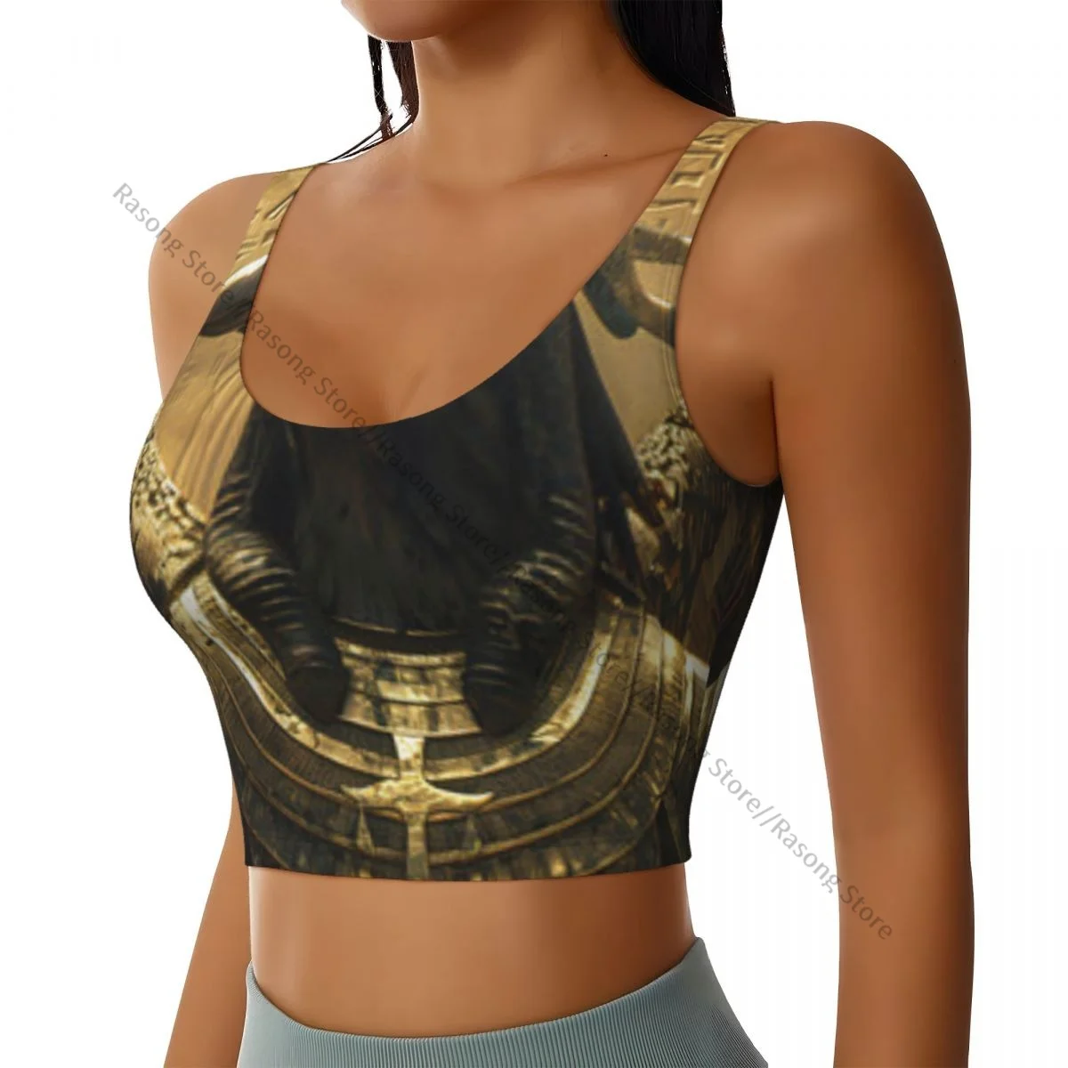 Sports Bra Women Running Yoga Clothes Vest Eagle On Ancient Hieroglyphic Background Gathering Fitness Vest
Sports Bra Women Running Yoga Clothes Vest Eagle On Ancient Hieroglyphic Background Gathering Fitness Vest