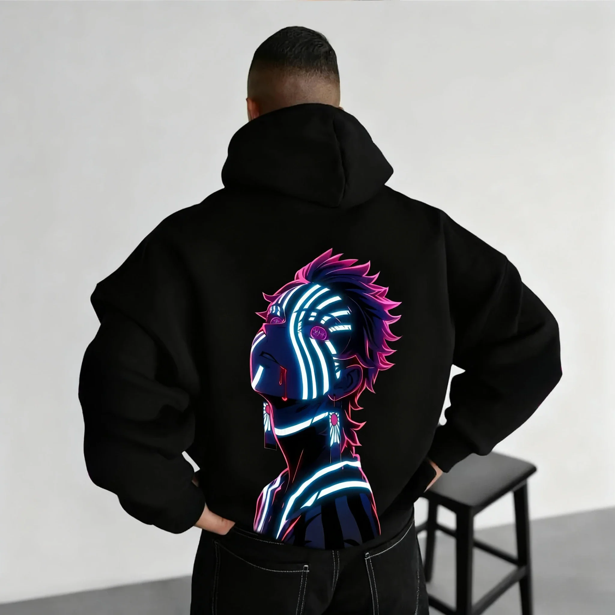 2025 Demon Slayer Anime Peripheral Printed Hoodies for Autumn and Winter, Loose Cotton Fashionable Sweatshirts for Men and Women
2025 Demon Slayer Anime Peripheral Printed Hoodies for Autumn and Winter, Loose Cotton Fashionable Sweatshirts for Men and Women