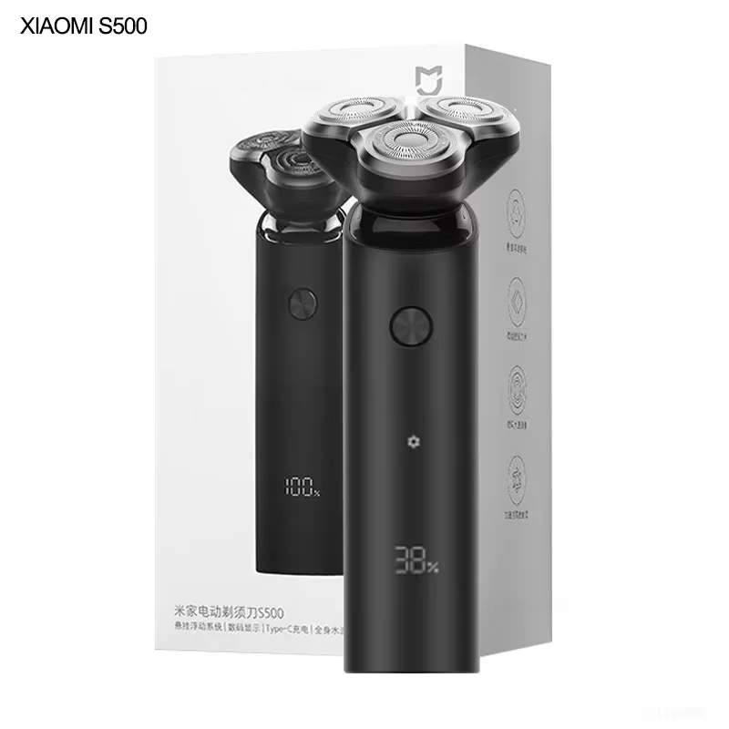 MIJIA S500 Electric Shaver Clipper Triple Blade Trimmer For Men Dry Wet Shaving Washable Beard Hair Cutting Machine Razor
MIJIA S500 Electric Shaver Clipper Triple Blade Trimmer For Men Dry Wet Shaving Washable Beard Hair Cutting Machine Razor
