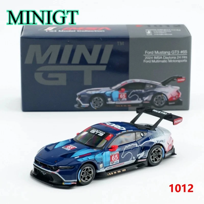MINIGT 1:64 Ford Mustang GT3 No. 65 Motorsports Authentic Car Model Collection Decoration Item for Boys Gift Car Toy
MINIGT 1:64 Ford Mustang GT3 No. 65 Motorsports Authentic Car Model Collection Decoration Item for Boys Gift Car Toy