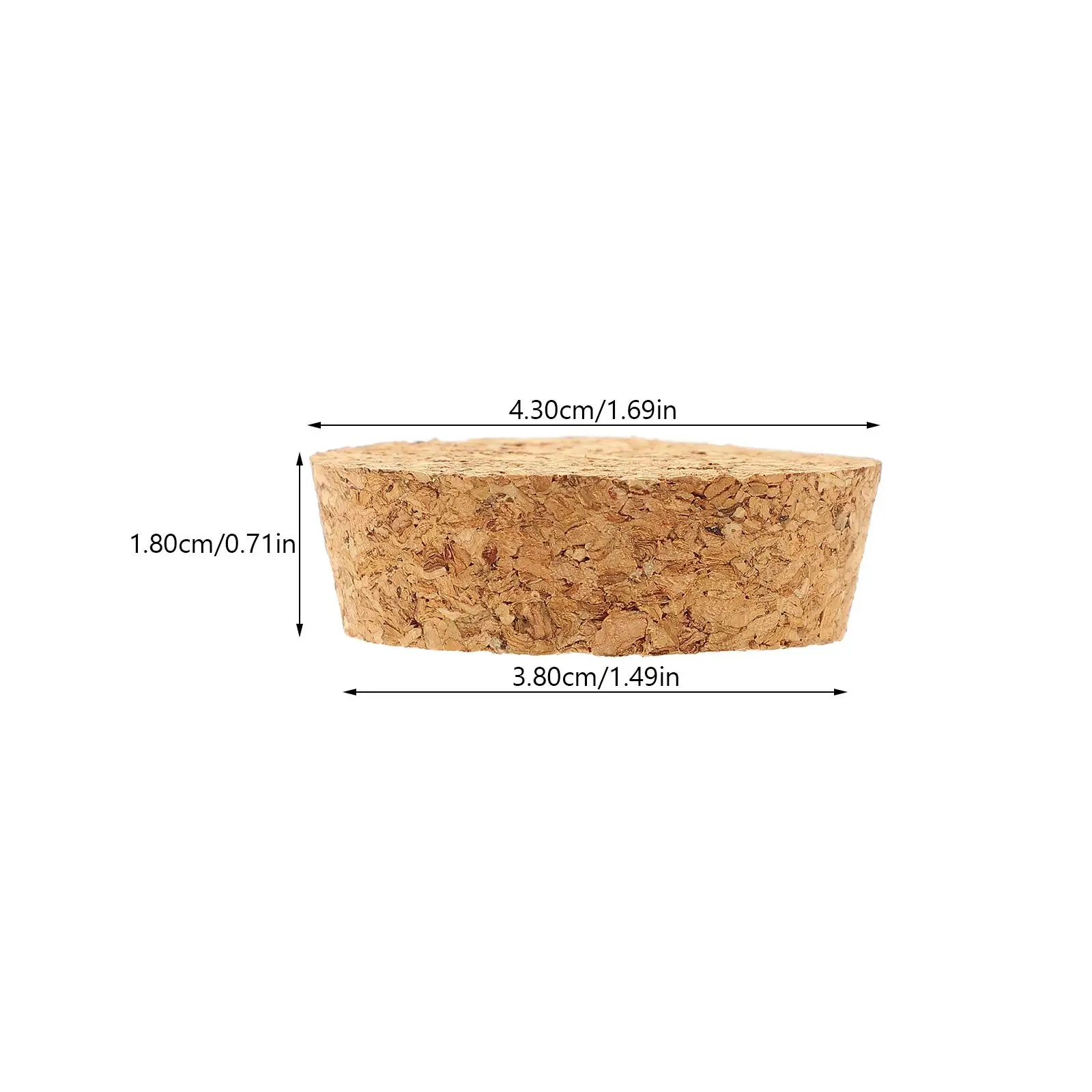 20pcs Glass Bottle Cork Stoppers 33x28x20mm Sealing Cover for Bottles Crafts Replacement Hole Decanter Wooden Plug
20pcs Glass Bottle Cork Stoppers 33x28x20mm Sealing Cover for Bottles Crafts Replacement Hole Decanter Wooden Plug