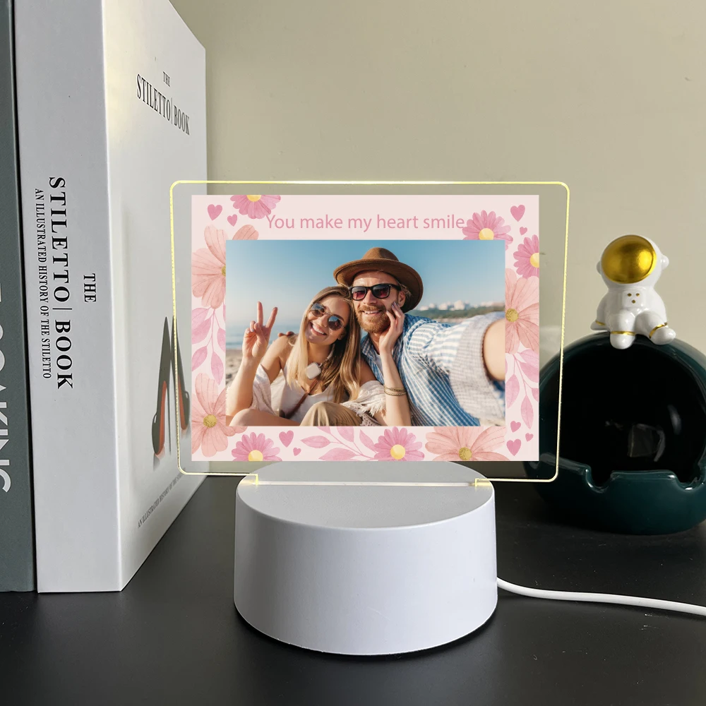 Персонализированные, любящие красоту, Rgb ночные светильники, светодиодные ночные светильники для домашнего декора комнаты, Детская лампа
Персонализированные, любящие красоту, Rgb ночные светильники, светодиодные ночные светильники для домашнего декора комнаты, Детская лампа