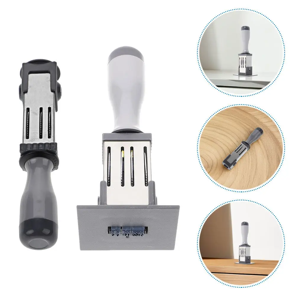 2Pcs Small Portable Date Stamp Ergonomic Handle Clear Imprint Multi-Use Handheld Date Stamper for Fresh Eggs Certificates Office
2Pcs Small Portable Date Stamp Ergonomic Handle Clear Imprint Multi-Use Handheld Date Stamper for Fresh Eggs Certificates Office