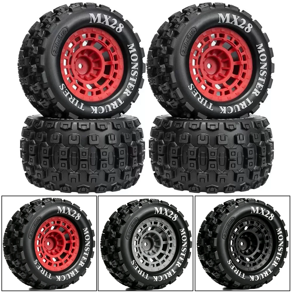 Rc Model Car 2.8-inch For 1/10 Arrma Traxxas Rustler2wd Large Tire Mx28 Chocolate Tread Off-road Wear-resistant 12mm Coupling
Rc Model Car 2.8-inch For 1/10 Arrma Traxxas Rustler2wd Large Tire Mx28 Chocolate Tread Off-road Wear-resistant 12mm Coupling