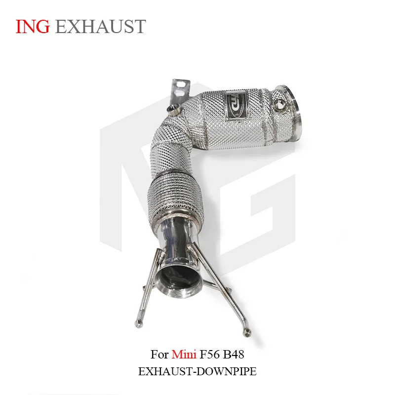 ING Sus 304 Header Catalytics Downpipe for Mini F56 b48 1.6t 2.0t Heat Shield Converter Auto Tube Four Drive Exhaust System
ING Sus 304 Header Catalytics Downpipe for Mini F56 b48 1.6t 2.0t Heat Shield Converter Auto Tube Four Drive Exhaust System