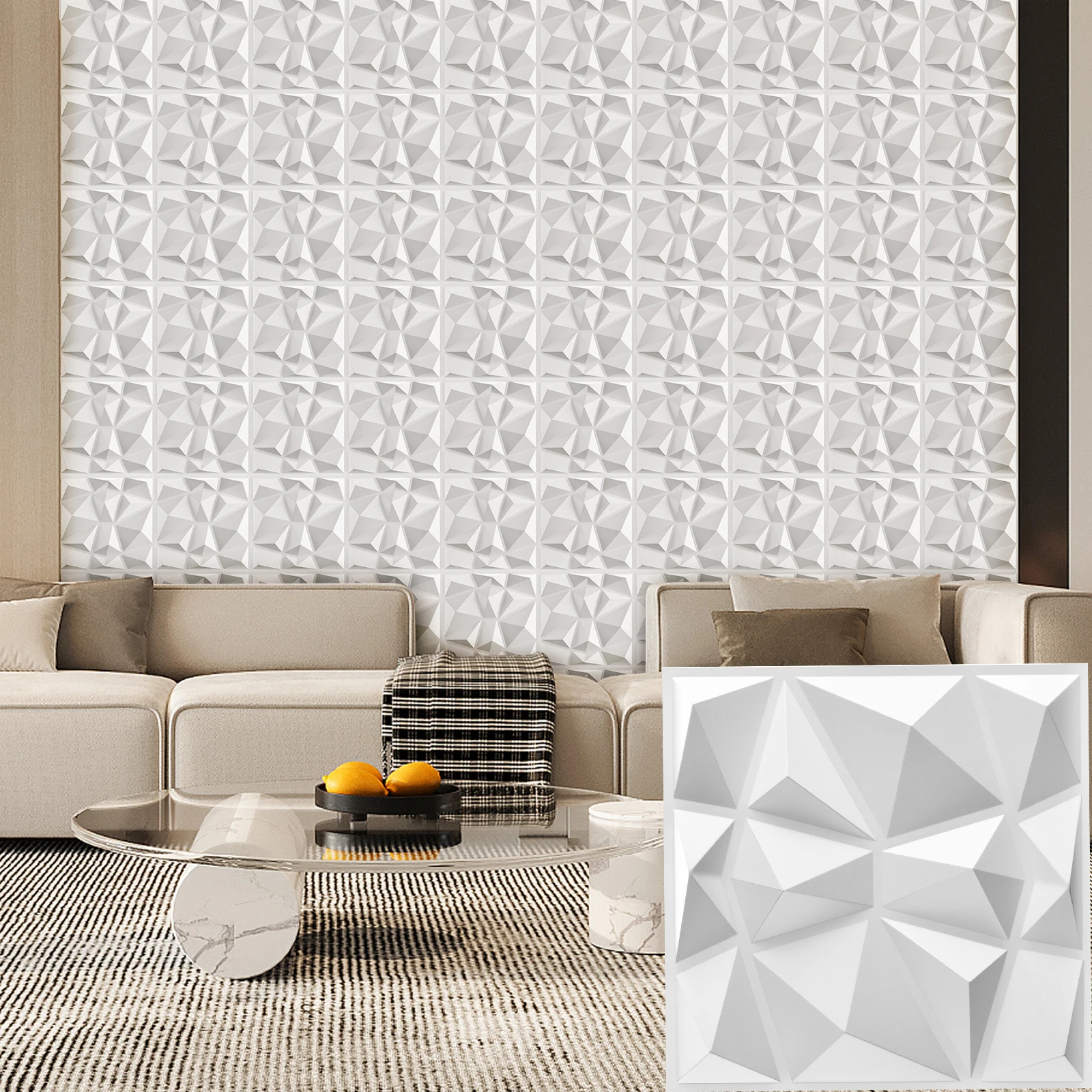 (упаковка из 12 шт.) Декоративная 3D-панель с ромбовидным дизайном, 30,48 см x 30,48 см
(упаковка из 12 шт.) Декоративная 3D-панель с ромбовидным дизайном, 30,48 см x 30,48 см