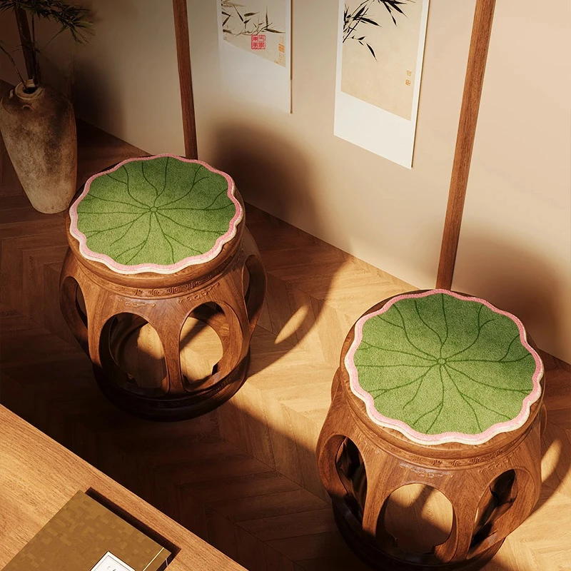 Chinese Style Lotus Leaf Shape Seat Cushion Floor Mat Non-slip Tatami Mat Office Chair Pad Tea Room Meditation Decor Futon
Chinese Style Lotus Leaf Shape Seat Cushion Floor Mat Non-slip Tatami Mat Office Chair Pad Tea Room Meditation Decor Futon