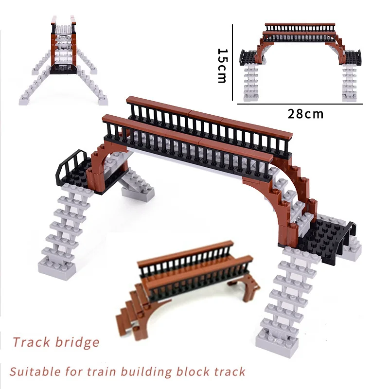 Street Scene Pedestrian Bridge MOC Building Blocks Two-sided/Four-sided Overpass Bridge Assembly Education Toy Small Bricks Gift
Street Scene Pedestrian Bridge MOC Building Blocks Two-sided/Four-sided Overpass Bridge Assembly Education Toy Small Bricks Gift