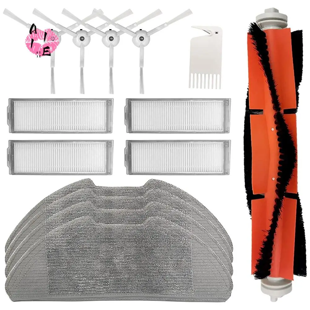 A11E-For Xiaomi Mi Robot Vacuum Mop 2 Pro Robot Vacuum Accessories Set, Main Brush, Cleaning Cloths, Hepa Filter, Side Brush
A11E-For Xiaomi Mi Robot Vacuum Mop 2 Pro Robot Vacuum Accessories Set, Main Brush, Cleaning Cloths, Hepa Filter, Side Brush