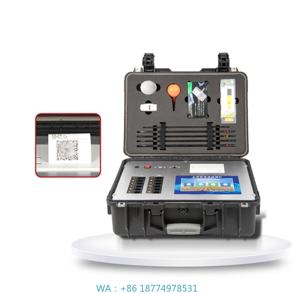 Matter Fertilizer Analyzer Soil Moisture Meter for AgricultureGT2 Portable Soil Nutrient Detector Rapid Soil NPK Organic
Matter Fertilizer Analyzer Soil Moisture Meter for AgricultureGT2 Portable Soil Nutrient Detector Rapid Soil NPK Organic