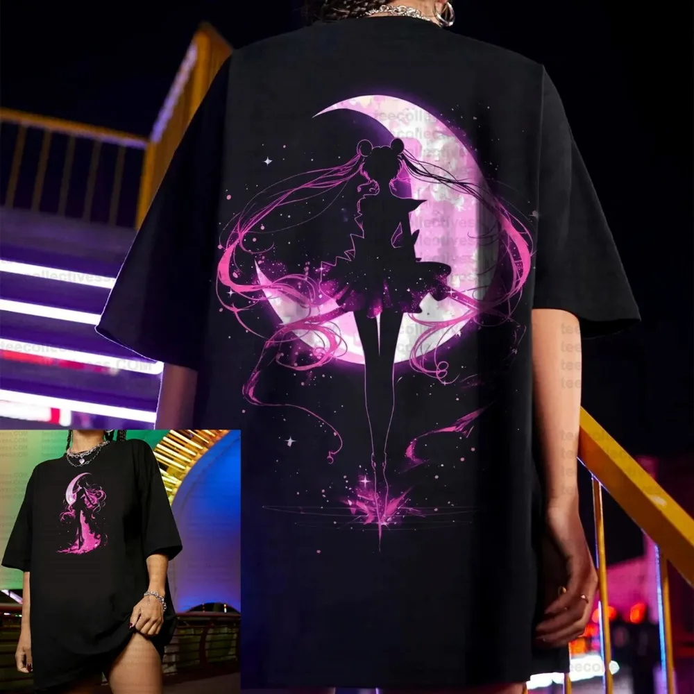 Футболка премиум-класса «Сейлор Мун», высокое качество, аниме, унисекс, Harajuku, уличная одежда в стиле ретро, свободная посадка с короткими рукавами, повседневная одежда Y2k
Футболка премиум-класса «Сейлор Мун», высокое качество, аниме, унисекс, Harajuku, уличная одежда в стиле ретро, свободная посадка с короткими рукавами, повседневная одежда Y2k