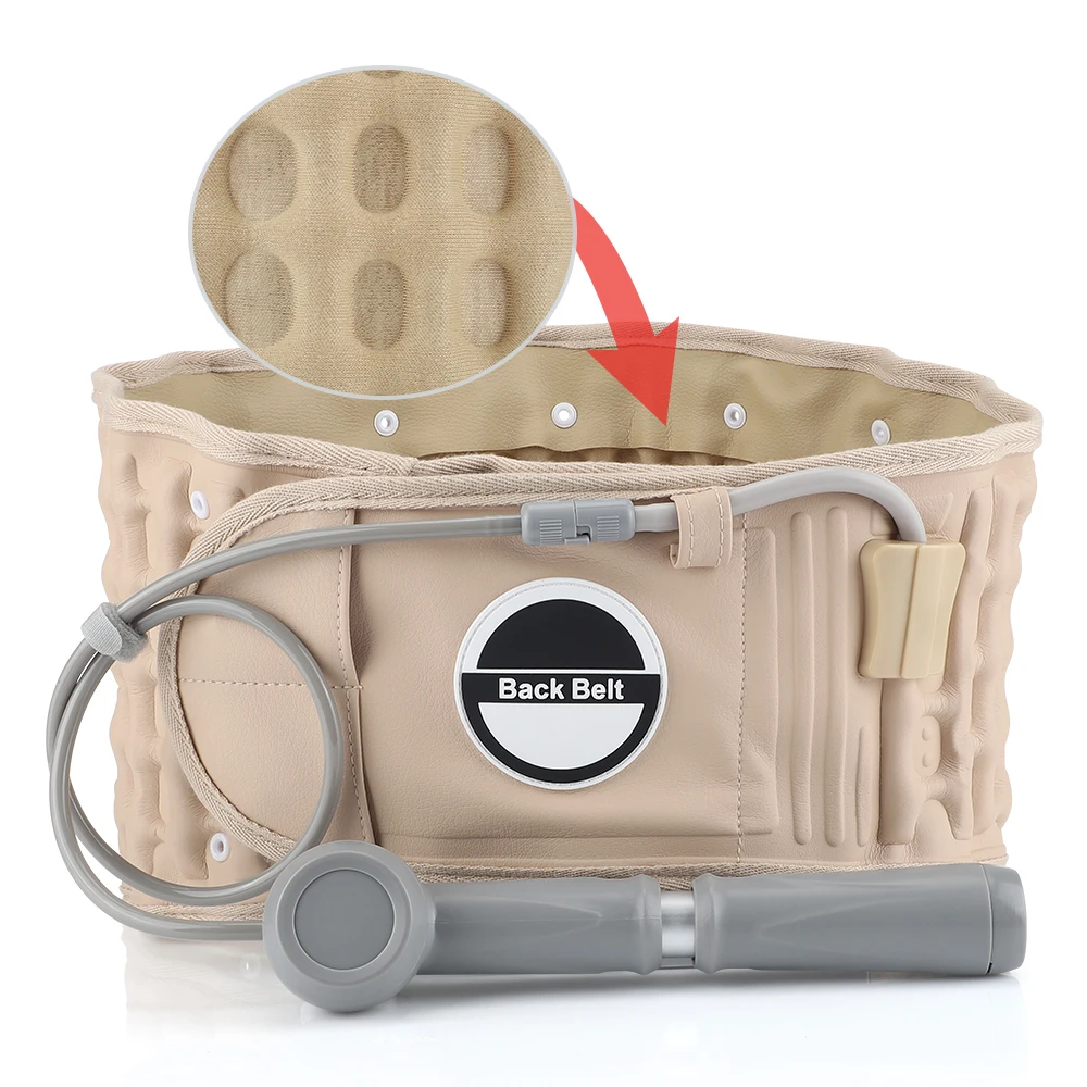 Надувной поясной массажер, регулируемый декомпрессионный пояс для спины, поясничная поддержка, воздушный тяговый бандаж, массажные ремни для талии
Надувной поясной массажер, регулируемый декомпрессионный пояс для спины, поясничная поддержка, воздушный тяговый бандаж, массажные ремни для талии