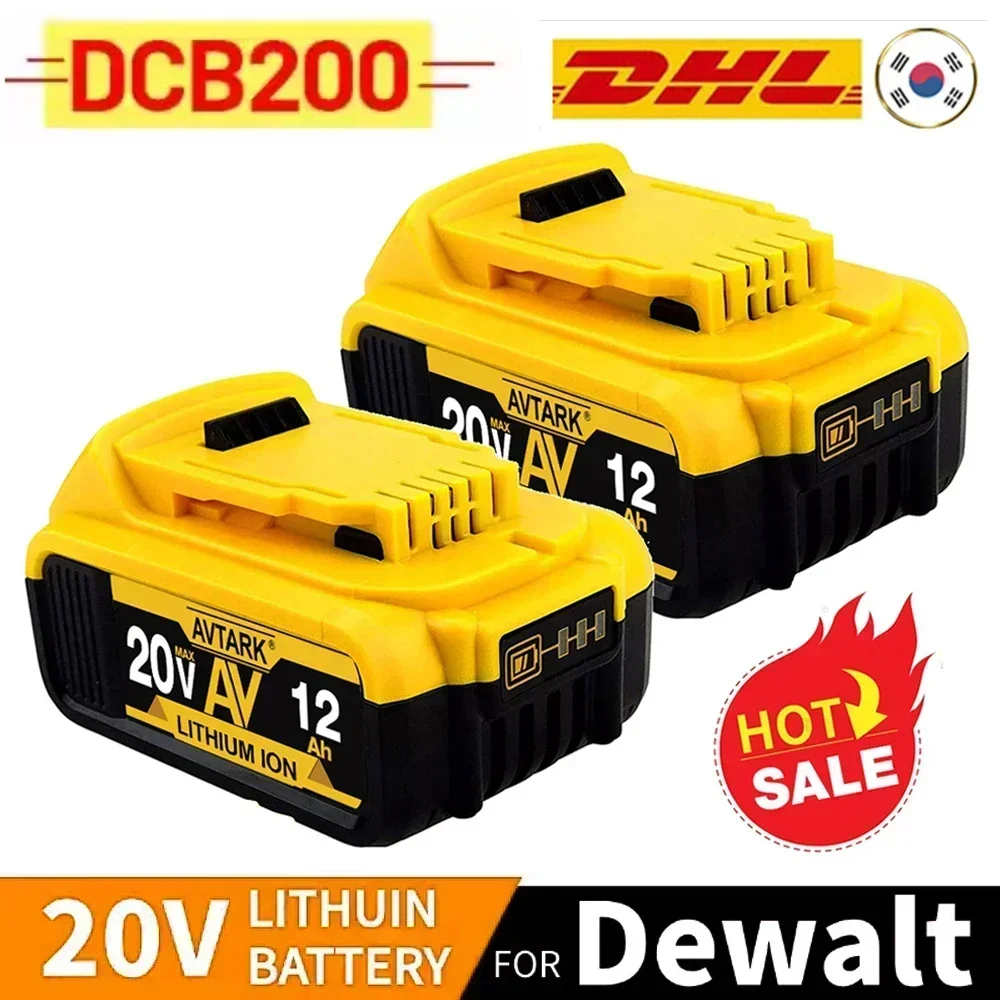100% Original battery for Dewalt 18V 20V Power Tool for DEWALT original battery accessories DCB200 rechargeable Lithium batterie
100% Original battery for Dewalt 18V 20V Power Tool for DEWALT original battery accessories DCB200 rechargeable Lithium batterie