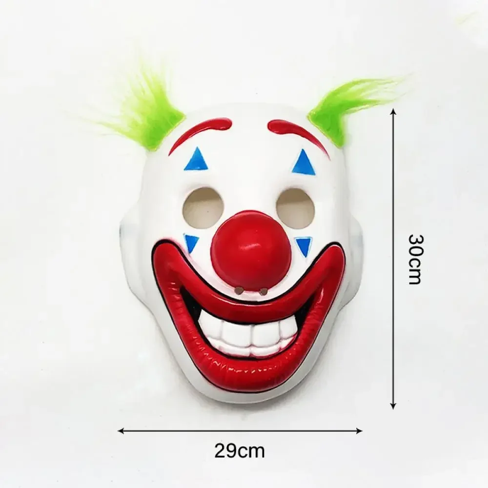 Halloween Joker Clown Mask Arthur Fleck Joaquin Phoenix Joker Movie Mask Christmas Costume Accessories
Halloween Joker Clown Mask Arthur Fleck Joaquin Phoenix Joker Movie Mask Christmas Costume Accessories