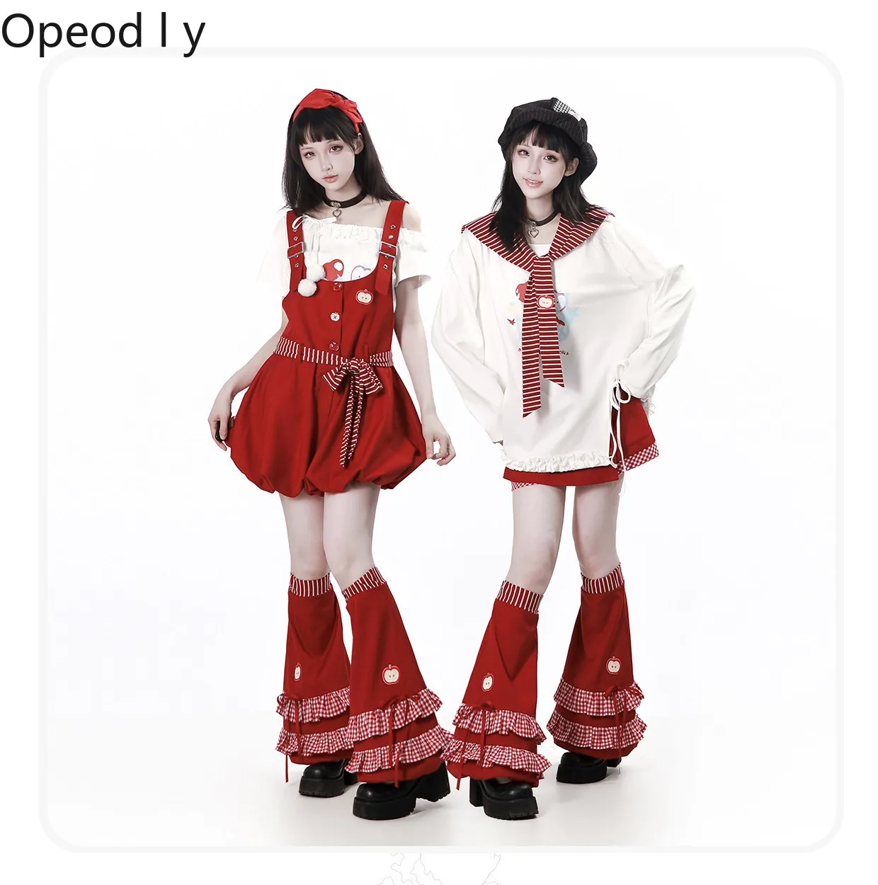 Japanese Cute Girl Red and White Bud Strap Skirt Striped Shawl Short-sleeved Set Summer 2026 New Sweet Design Women's Outfits
Japanese Cute Girl Red and White Bud Strap Skirt Striped Shawl Short-sleeved Set Summer 2026 New Sweet Design Women's Outfits