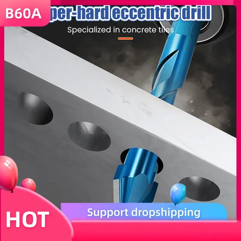 B60A 30Pcs High Hardness Eccentric Drill Precision Drilling 6Mm Glass Tile Punching Rock Slab Triangle Drill Bit
B60A 30Pcs High Hardness Eccentric Drill Precision Drilling 6Mm Glass Tile Punching Rock Slab Triangle Drill Bit