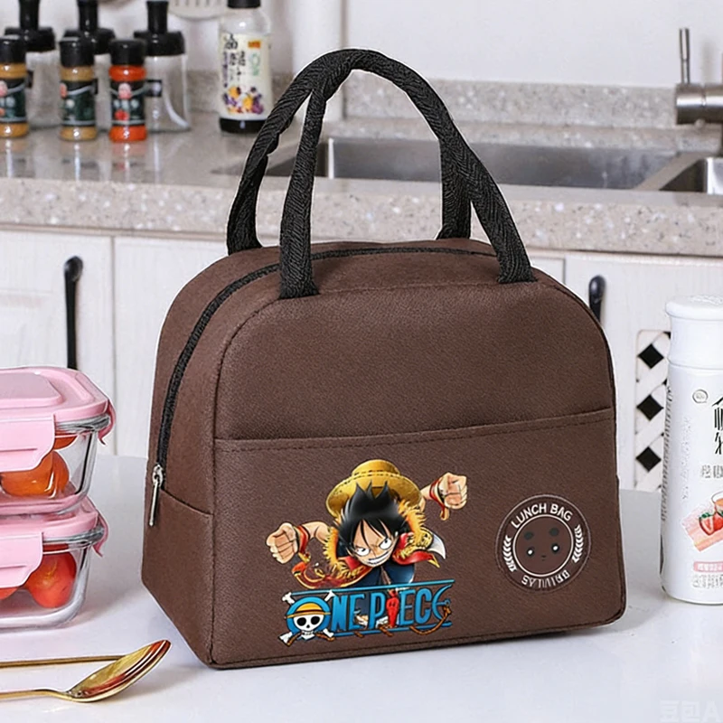 Anime Luffy Chopper Zoro Insulation Lunch Bags One Piece Heat Preservation Lunch Box Handbag Student School Office Picnic Bags
Anime Luffy Chopper Zoro Insulation Lunch Bags One Piece Heat Preservation Lunch Box Handbag Student School Office Picnic Bags