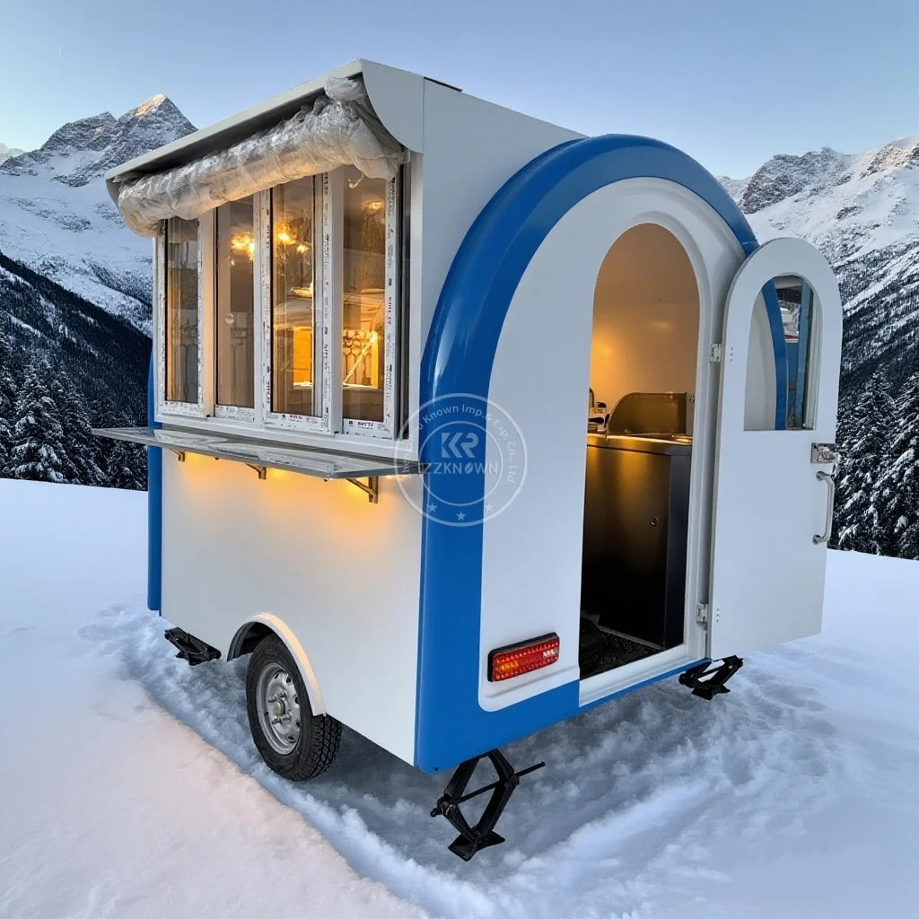 Custom Size Outdoor Grill Ice Cream Cart Fast Food Trailer Mobile Taco Restaurant BBQ Food Truck
Custom Size Outdoor Grill Ice Cream Cart Fast Food Trailer Mobile Taco Restaurant BBQ Food Truck