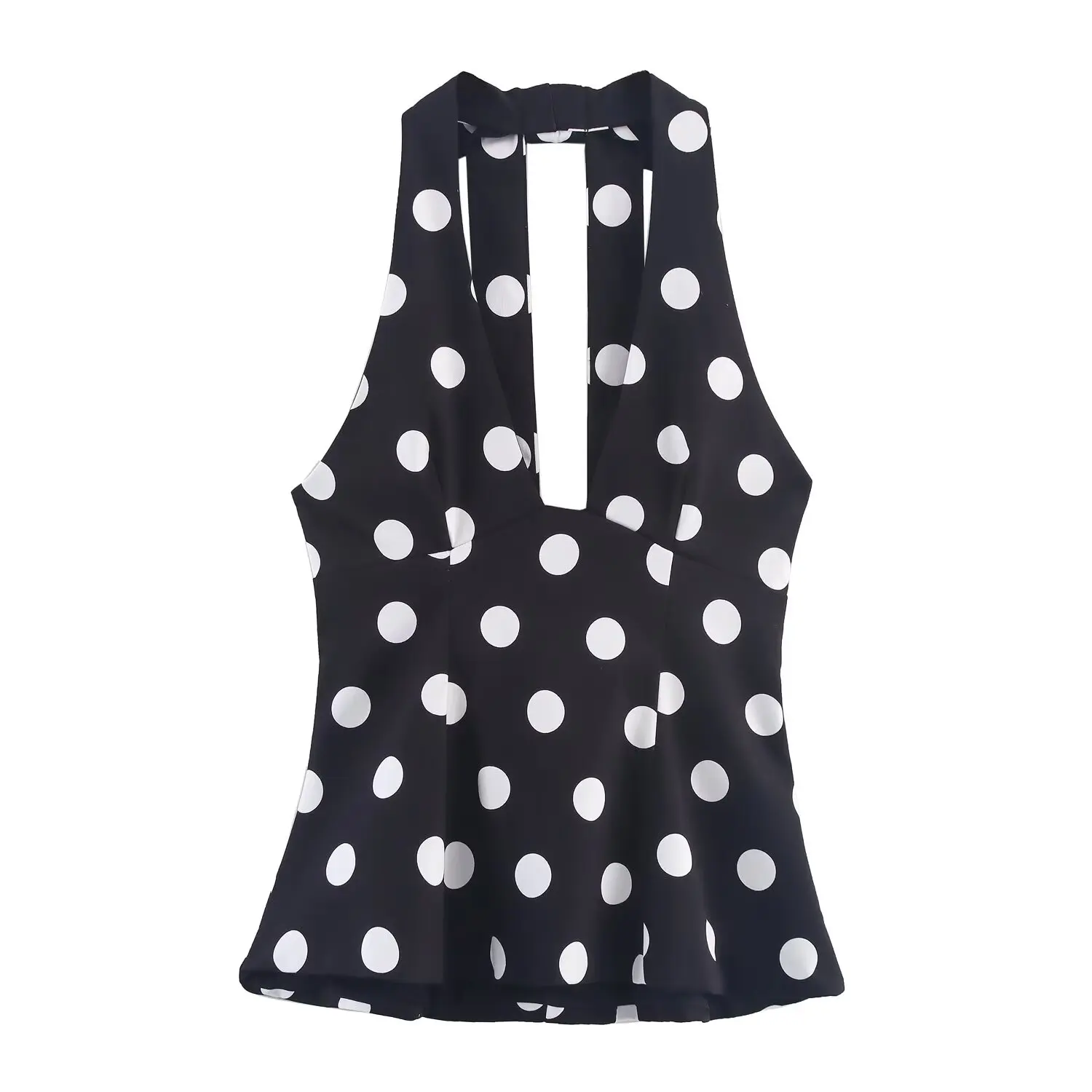 Women's halter neck top with bow decoration and polka dots 2025 Summer new arrival Fashionable casual wear
Women's halter neck top with bow decoration and polka dots 2025 Summer new arrival Fashionable casual wear