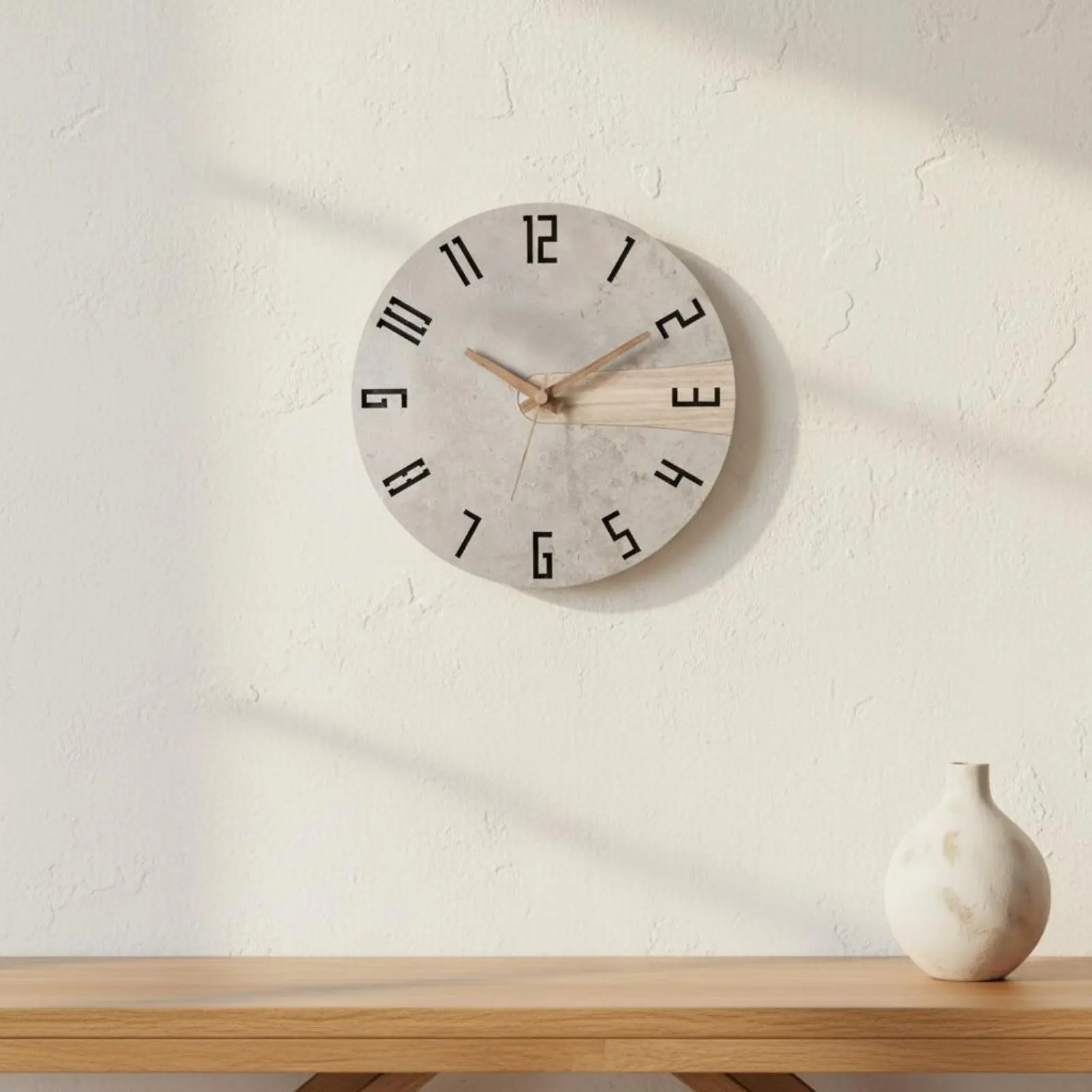 Noiseless Wall Timepiece Nordic Design Minimalist Wall Timepiece Home Decor Light Luxury Easy to Read for Bedroom
Noiseless Wall Timepiece Nordic Design Minimalist Wall Timepiece Home Decor Light Luxury Easy to Read for Bedroom