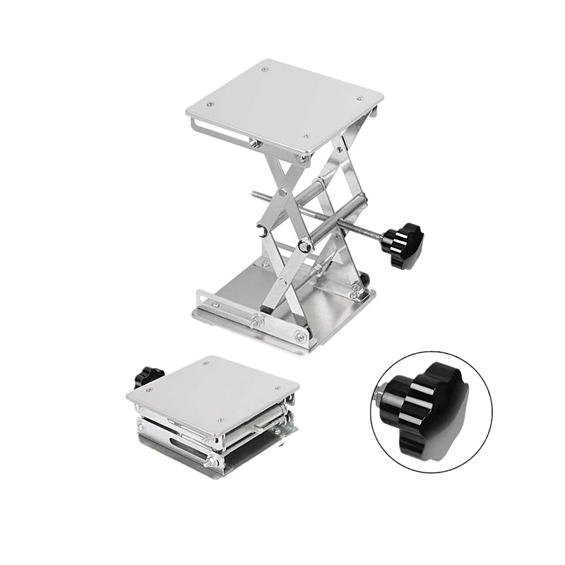 Steel Scissor Stand Lab Lift Table - Adjustable Mini Scissor Lifter for Laboratory Lifting Platforms
Steel Scissor Stand Lab Lift Table - Adjustable Mini Scissor Lifter for Laboratory Lifting Platforms