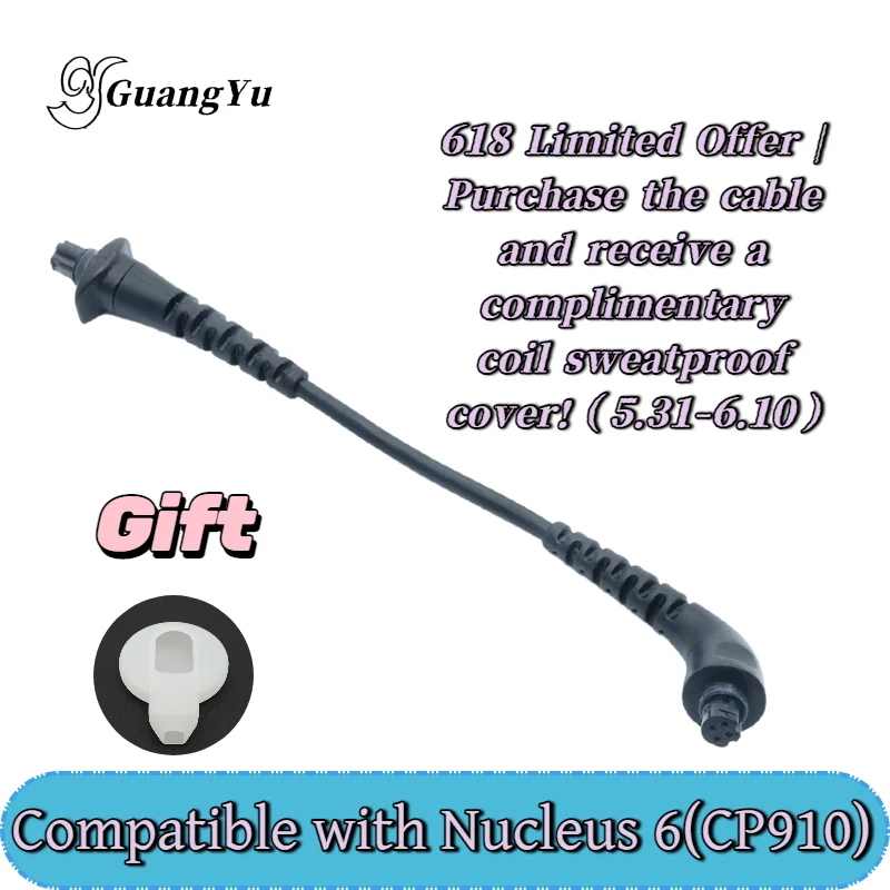 (Free White Silicone Sweatproof Case)Cable Compatible with Nucleus 6 (CP910/CP900) Processor(Made in China)
(Free White Silicone Sweatproof Case)Cable Compatible with Nucleus 6 (CP910/CP900) Processor(Made in China)
