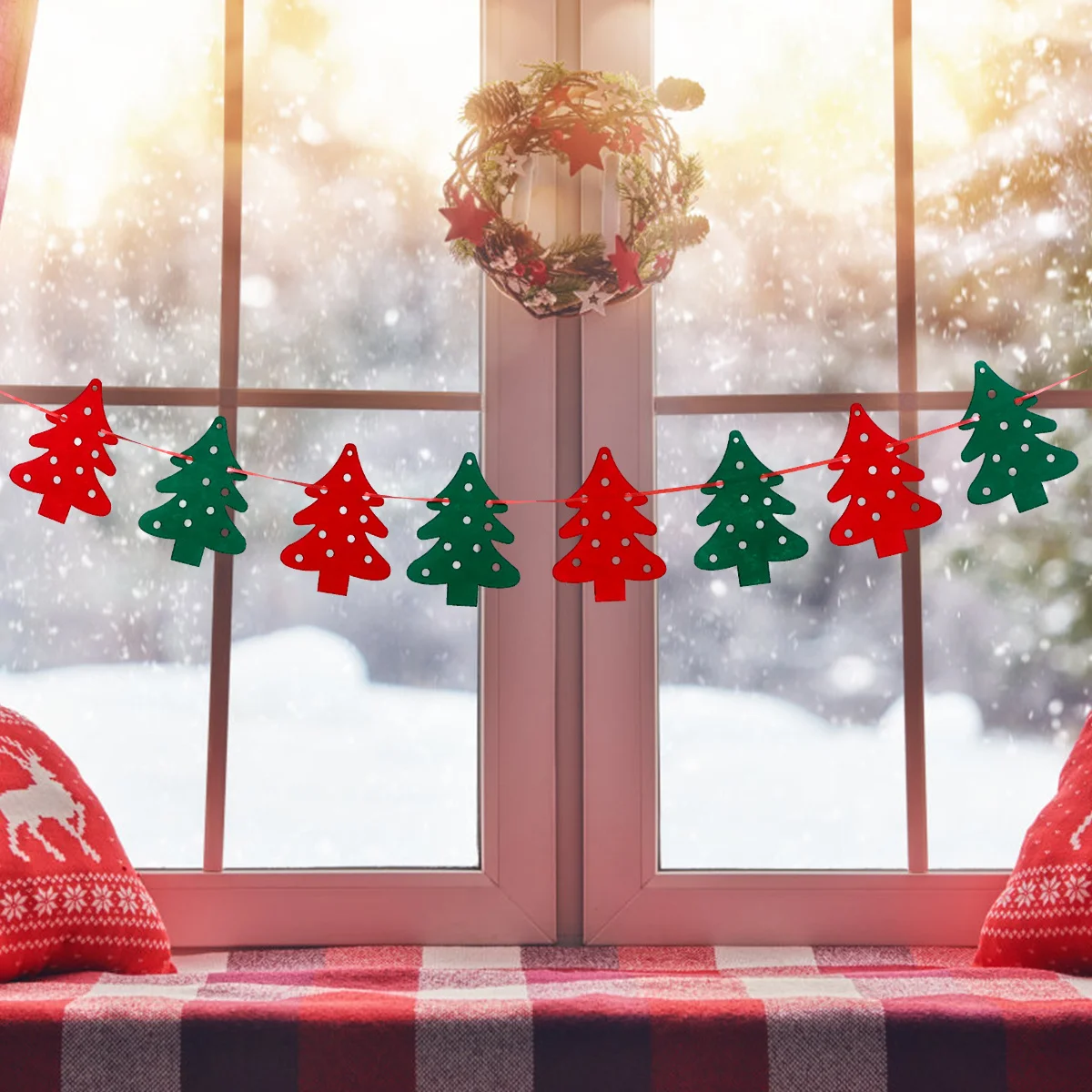 3Pcs Christmas Banner Decoration Deer Tree Letter Garland Non Woven Fabric Wall Ceiling Doorway Bedroom Decor Tree Banner
3Pcs Christmas Banner Decoration Deer Tree Letter Garland Non Woven Fabric Wall Ceiling Doorway Bedroom Decor Tree Banner