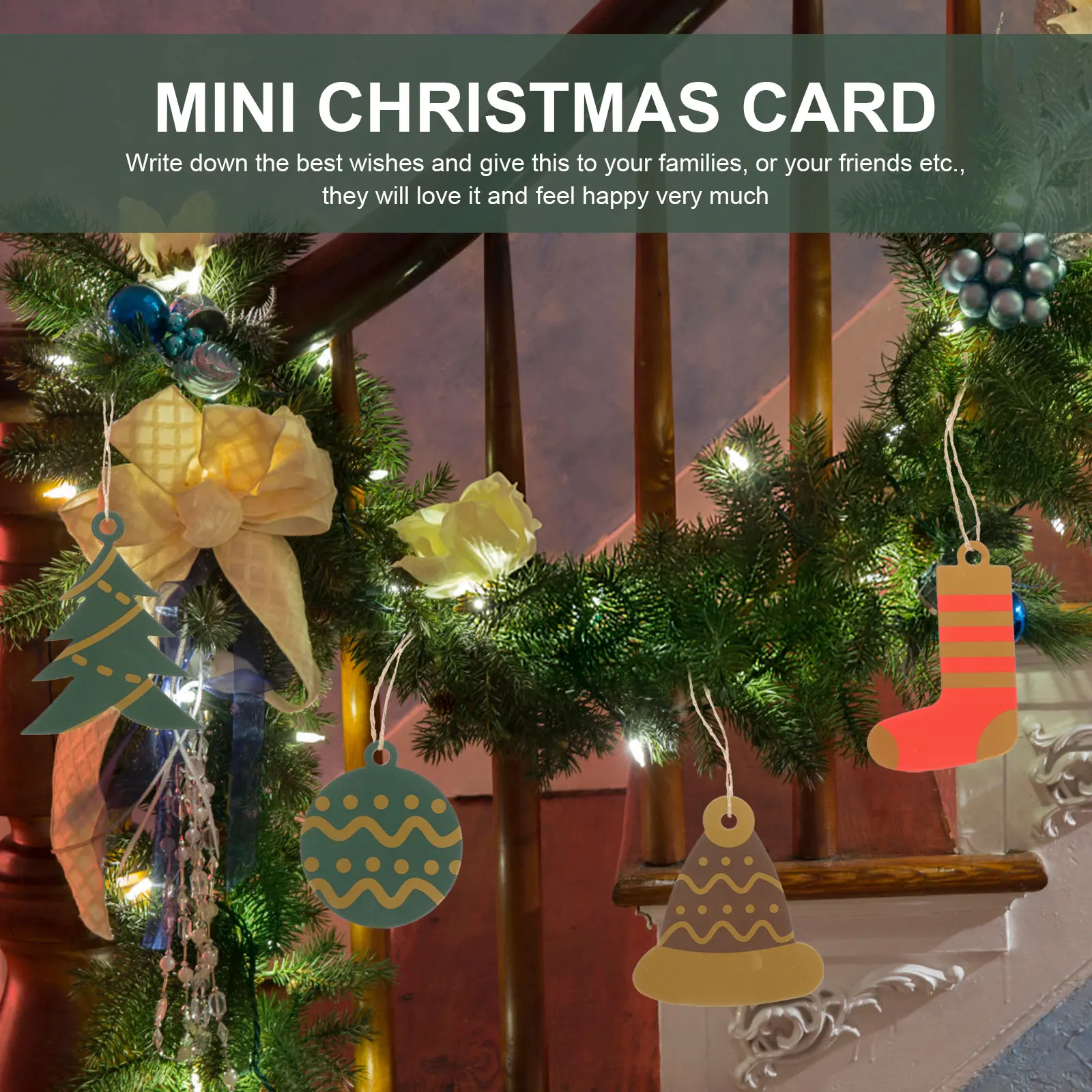 50pcs Christmas Greeting Durable Blessing Cards For Friends Festival Party Supplies Xmas Decor Cards Gift Paper Greeting Card
50pcs Christmas Greeting Durable Blessing Cards For Friends Festival Party Supplies Xmas Decor Cards Gift Paper Greeting Card