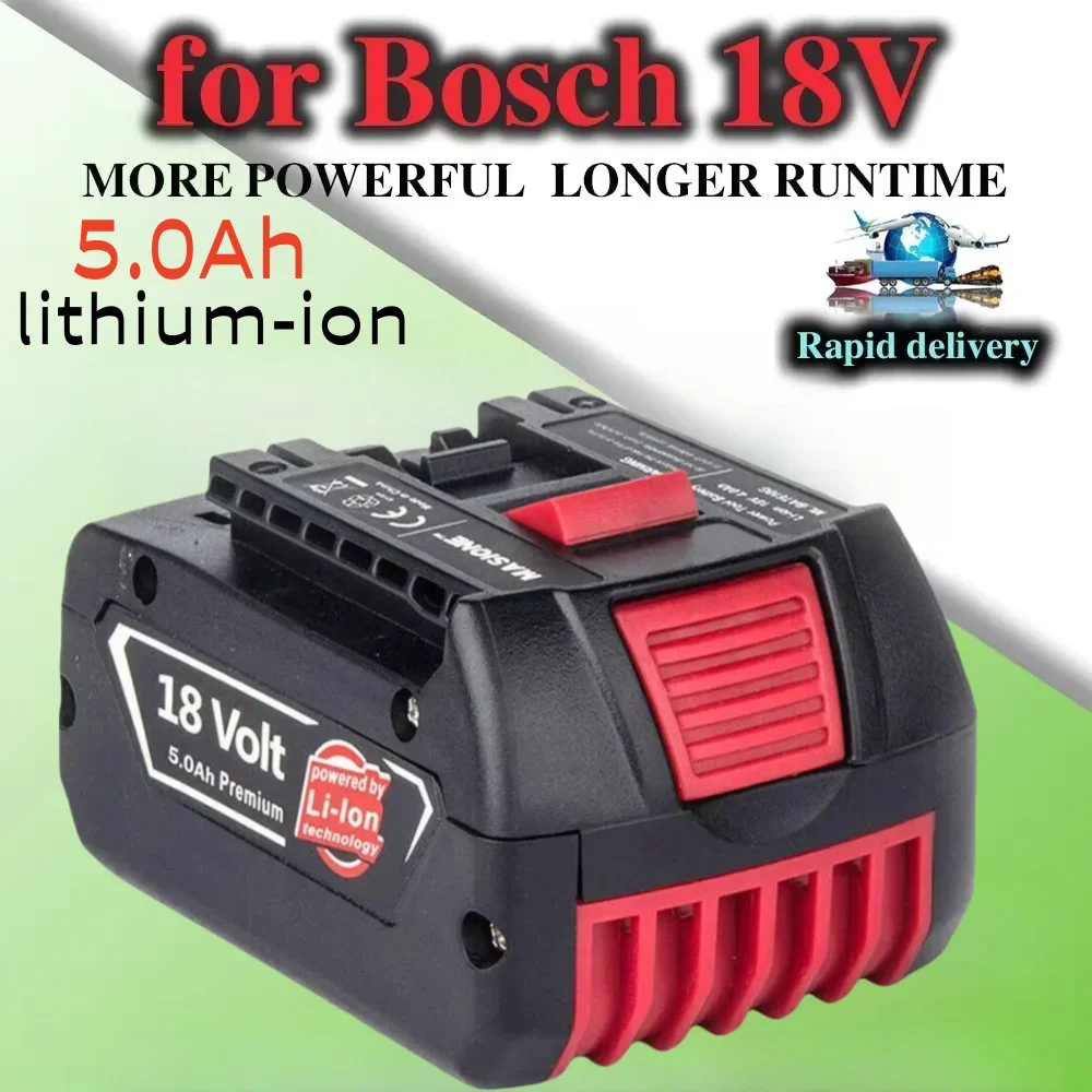Аккумуляторная батарея 18 В 5,0 Ач для электроинструментов BOSCH GDS250-Li GSR180-Li GKS185-Li GWS180-Li GSB185-Li
Аккумуляторная батарея 18 В 5,0 Ач для электроинструментов BOSCH GDS250-Li GSR180-Li GKS185-Li GWS180-Li GSB185-Li