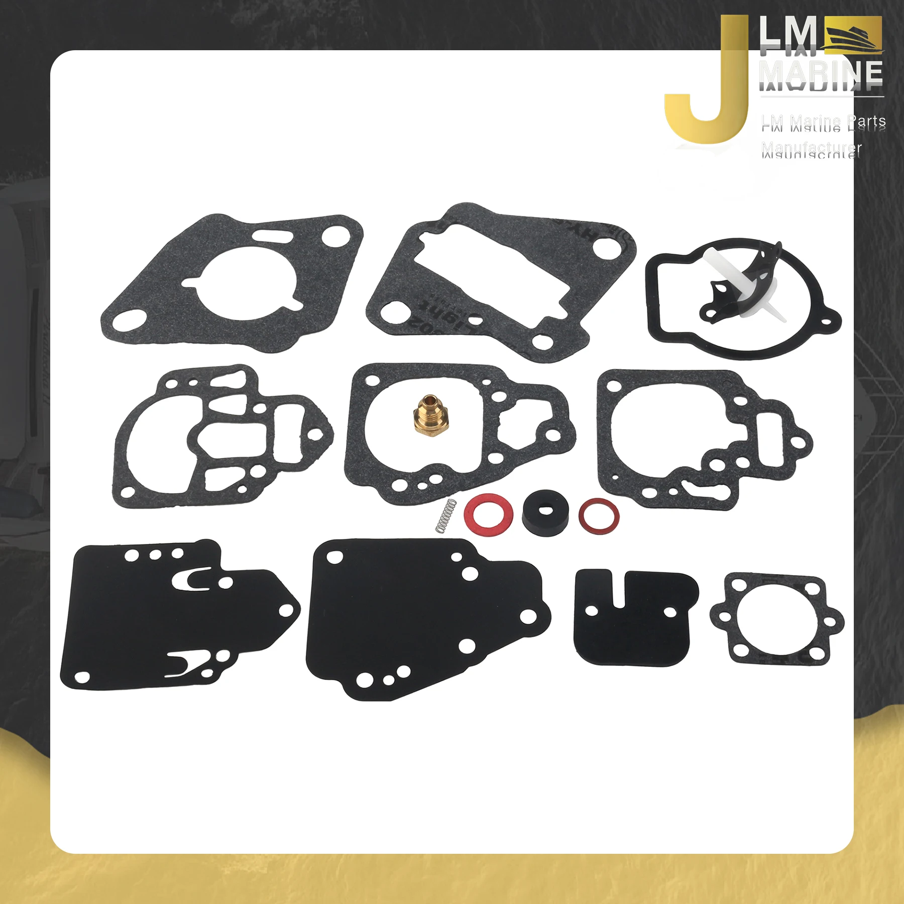 JLM 1395-81135 for Mercury Mariner 6 8 9.9 HP 2 Cyle 15 20 25 HP 10 HP SeaPro Marathon XR10Outboard Carburetor Repair Kit
JLM 1395-81135 for Mercury Mariner 6 8 9.9 HP 2 Cyle 15 20 25 HP 10 HP SeaPro Marathon XR10Outboard Carburetor Repair Kit