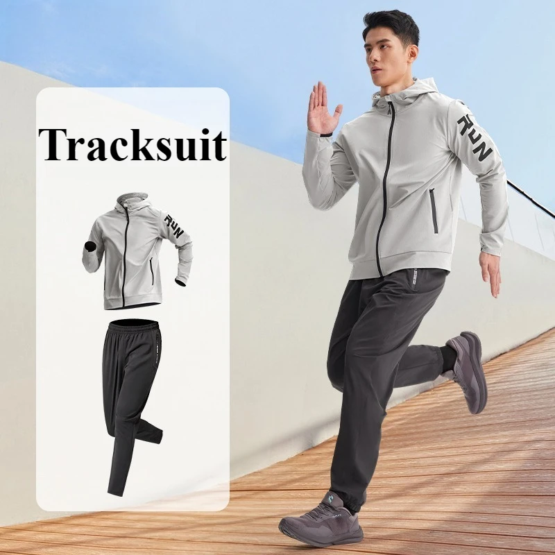 Spring Men Tracksuit 2 Pieces Sets Hooded Sweatshirt Drawstring Pants Male Hoodies Running Sportswear Men Fitness Sportwear
Spring Men Tracksuit 2 Pieces Sets Hooded Sweatshirt Drawstring Pants Male Hoodies Running Sportswear Men Fitness Sportwear