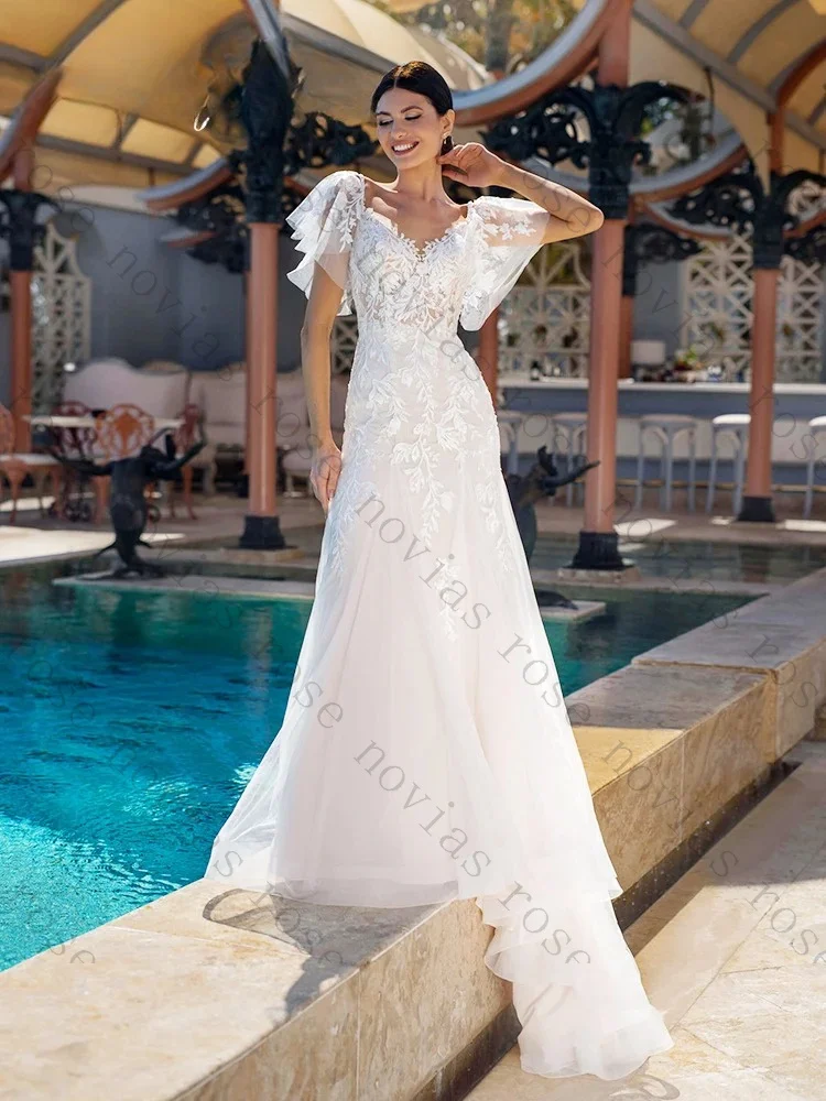 Customized Sexy Mermaid Wedding Dress 2026 Spaghetti Strap Backless Bridal Gown with Appliques Sweep Train Vestidos De Novia
Customized Sexy Mermaid Wedding Dress 2026 Spaghetti Strap Backless Bridal Gown with Appliques Sweep Train Vestidos De Novia