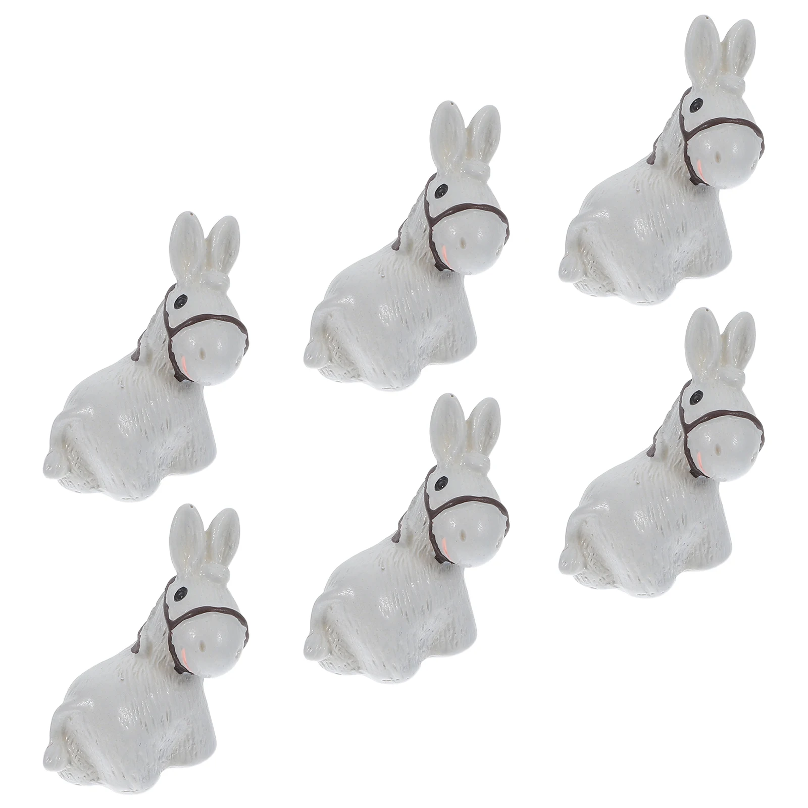 6 Pcs Mini Donkey Figurines Resin Craft Decorations Tiny Animal Statues Garden DIY Micro L Accessories Farm Animal Decor
6 Pcs Mini Donkey Figurines Resin Craft Decorations Tiny Animal Statues Garden DIY Micro L Accessories Farm Animal Decor